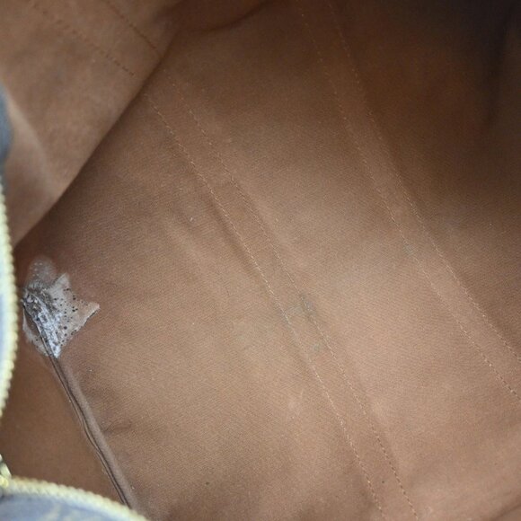 LOUIS VUITTON Keepall 45 Travel Hand Bag Monogram Leather Brown M41428 86YH515 - Picture 11 of 16